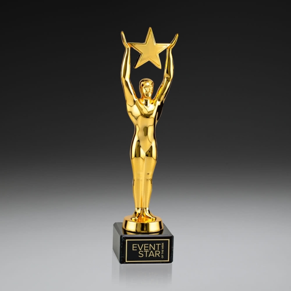 Star Achievement Award goldfarbig