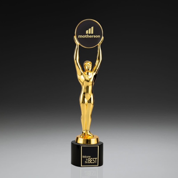 Champions Award goldfarbig - Black Crystal