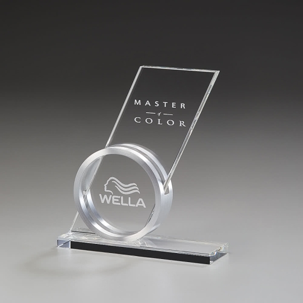 Vision Award Kristallglas mit Aluminium
