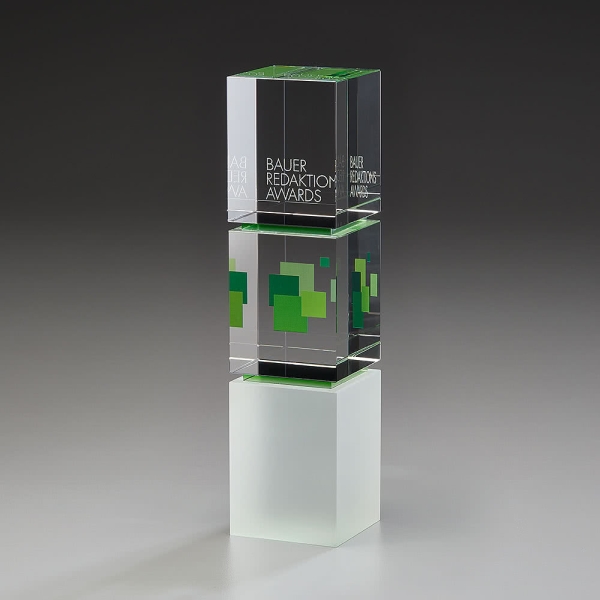 Emerald Tower Kristallglas Cubix