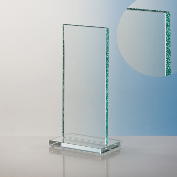 Olinda Glaspokal mit Eiskristall-Technik