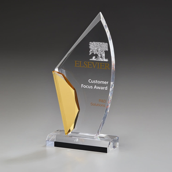 Jewel Award Acrylglas mit Gold