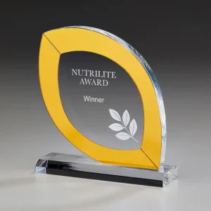 Harmony Award Acrylglas Award mit Gold