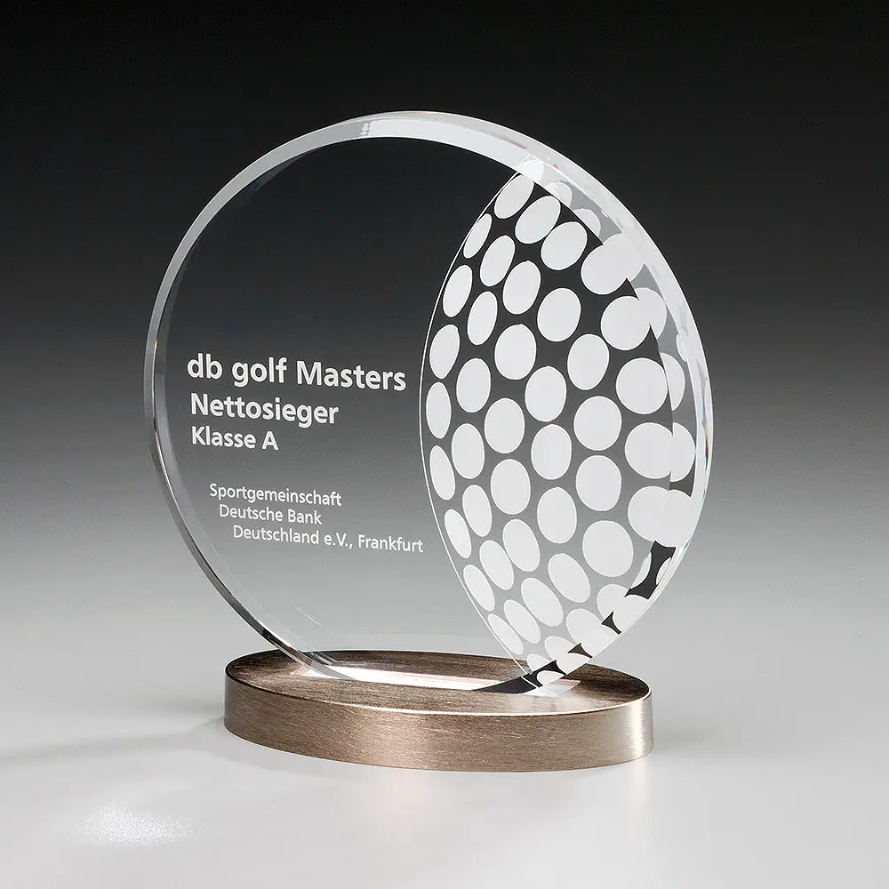 Metal Round Award Metal Round Award Acrylglas