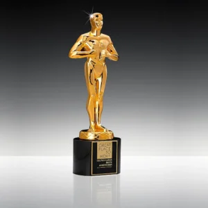 Classic Achievement 24k vergoldet mit Glassockel