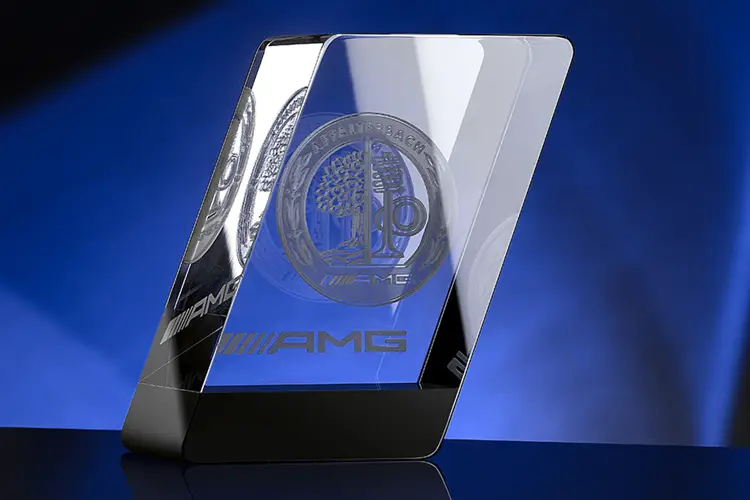 3D-Gravuren im Glas als Sonderanfertigung